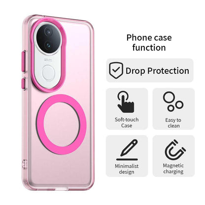 vivo S20 5G Durable MagSafe Phone Case - Hybrid TPU & PC Design, Lightweight & Stylish, Candy Colour, Wireless Charging Friendly