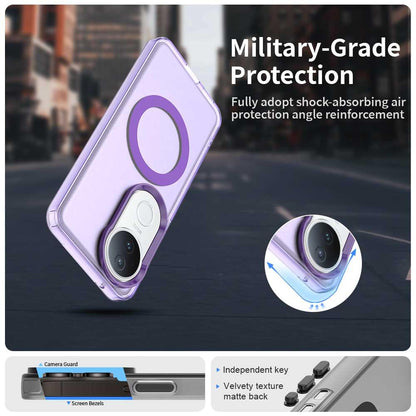 vivo S20 5G Durable MagSafe Phone Case - Hybrid TPU & PC Design, Lightweight & Stylish, Candy Colour, Wireless Charging Friendly