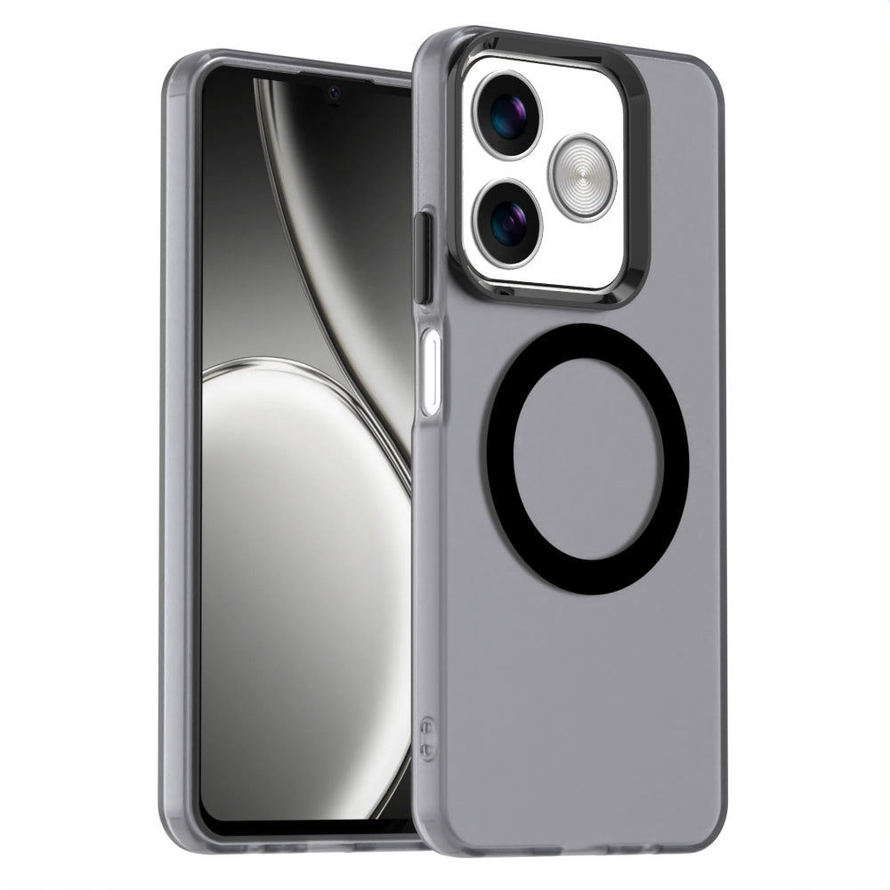 Realme C61 Durable MagSafe Phone Case - Hybrid TPU & PC Design, Lightweight & Stylish, Candy Colour, Wireless Charging Friendly