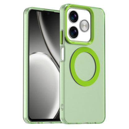 Realme C61 Durable MagSafe Phone Case - Hybrid TPU & PC Design, Lightweight & Stylish, Candy Colour, Wireless Charging Friendly