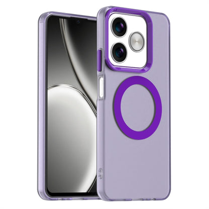 Realme C61 Durable MagSafe Phone Case - Hybrid TPU & PC Design, Lightweight & Stylish, Candy Colour, Wireless Charging Friendly