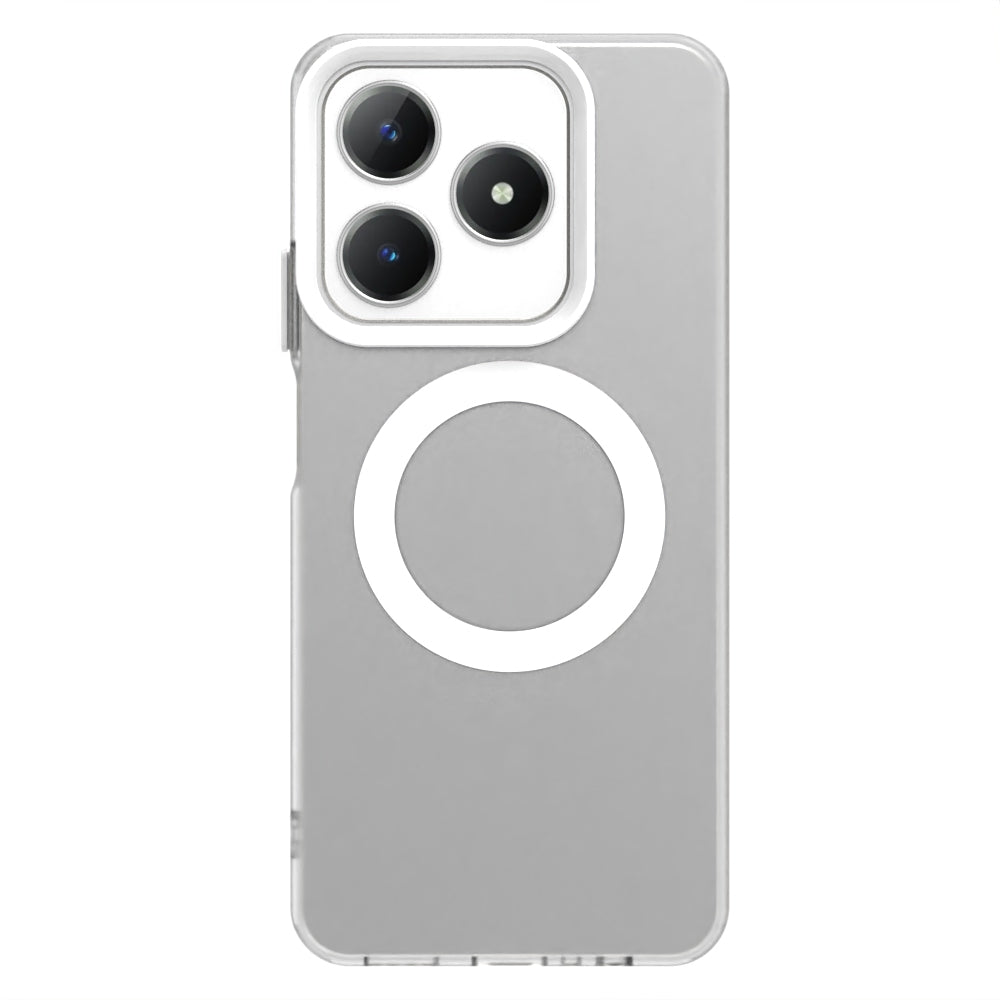 Realme C63 Durable MagSafe Phone Case - Hybrid TPU & PC Design, Lightweight & Stylish, Candy Colour, Wireless Charging Friendly