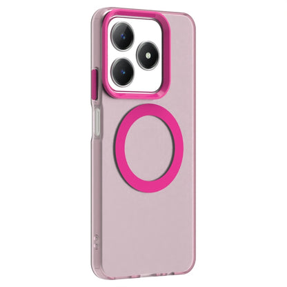 Realme C63 Durable MagSafe Phone Case - Hybrid TPU & PC Design, Lightweight & Stylish, Candy Colour, Wireless Charging Friendly
