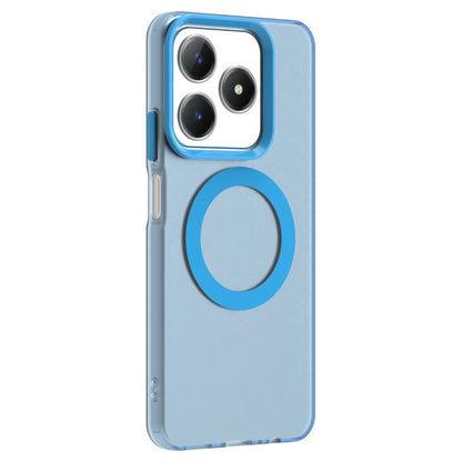 Realme C63 Durable MagSafe Phone Case - Hybrid TPU & PC Design, Lightweight & Stylish, Candy Colour, Wireless Charging Friendly