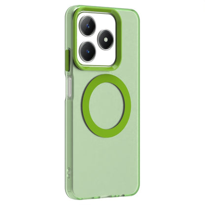 Realme C63 Durable MagSafe Phone Case - Hybrid TPU & PC Design, Lightweight & Stylish, Candy Colour, Wireless Charging Friendly