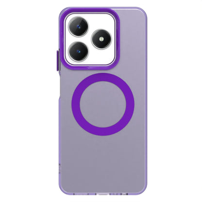 Realme C63 Durable MagSafe Phone Case - Hybrid TPU & PC Design, Lightweight & Stylish, Candy Colour, Wireless Charging Friendly