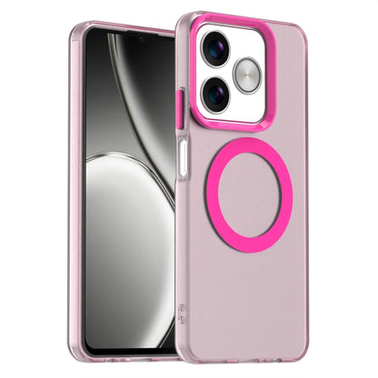 Realme Narzo N63 Durable MagSafe Phone Case - Hybrid TPU & PC Design, Lightweight & Stylish, Candy Colour, Wireless Charging Friendly
