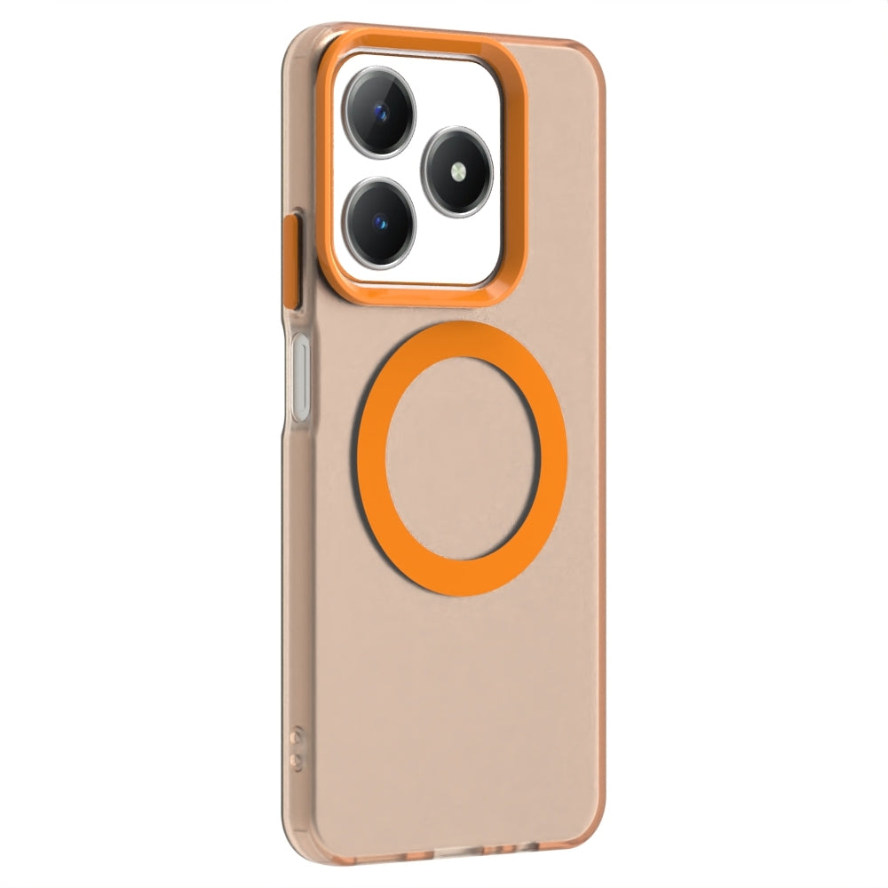 Realme Note 60 Durable MagSafe Phone Case - Hybrid TPU & PC Design, Lightweight & Stylish, Candy Colour, Wireless Charging Friendly