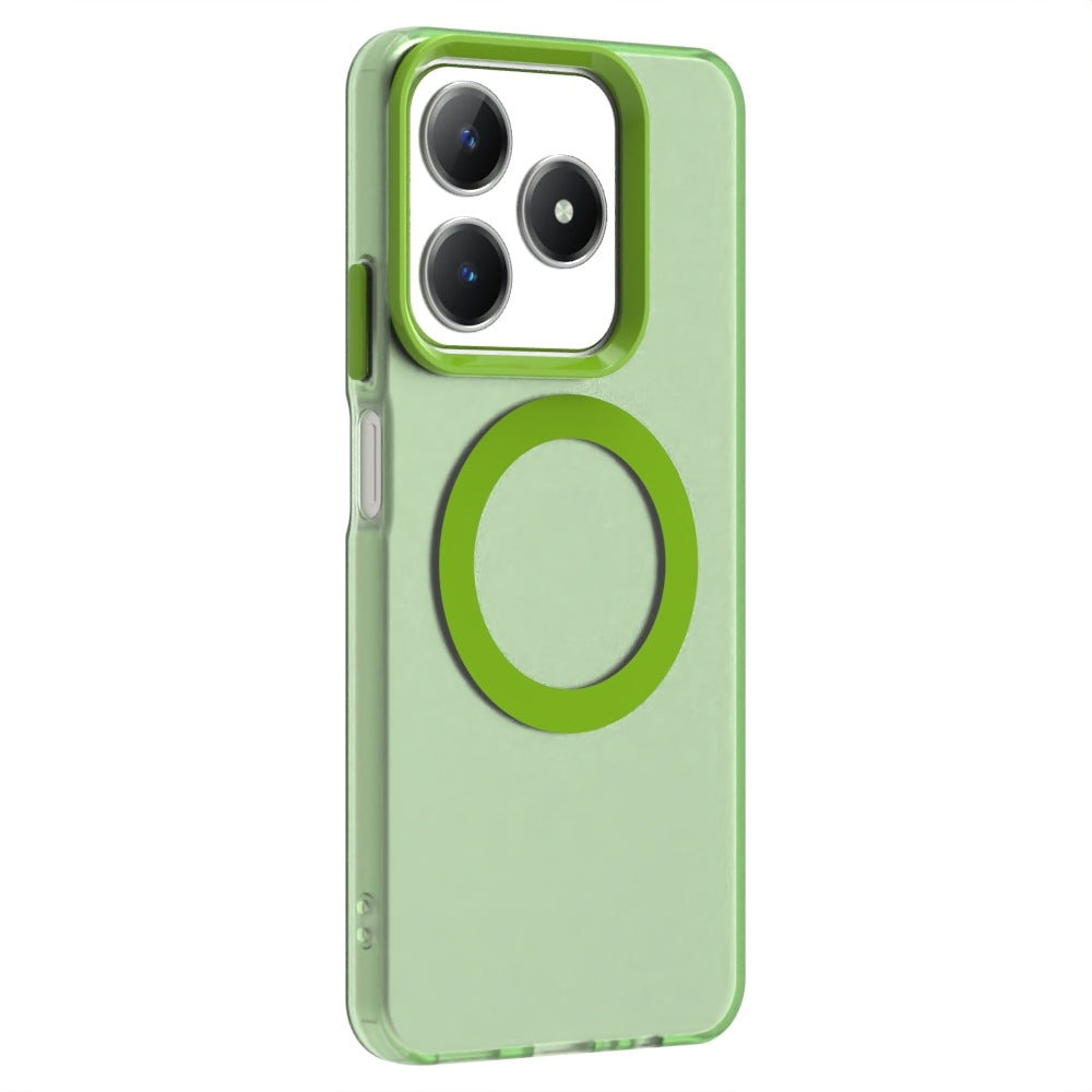 Realme Note 60 Durable MagSafe Phone Case - Hybrid TPU & PC Design, Lightweight & Stylish, Candy Colour, Wireless Charging Friendly