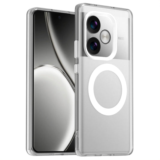 Realme GT Neo6 SE Durable MagSafe Phone Case - Hybrid TPU & PC Design, Lightweight & Stylish, Candy Colour, Wireless Charging Friendly