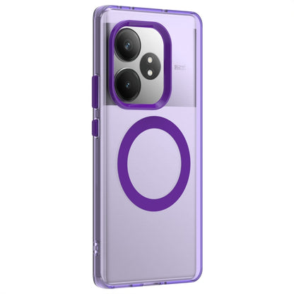 Realme GT Neo6 SE Durable MagSafe Phone Case - Hybrid TPU & PC Design, Lightweight & Stylish, Candy Colour, Wireless Charging Friendly
