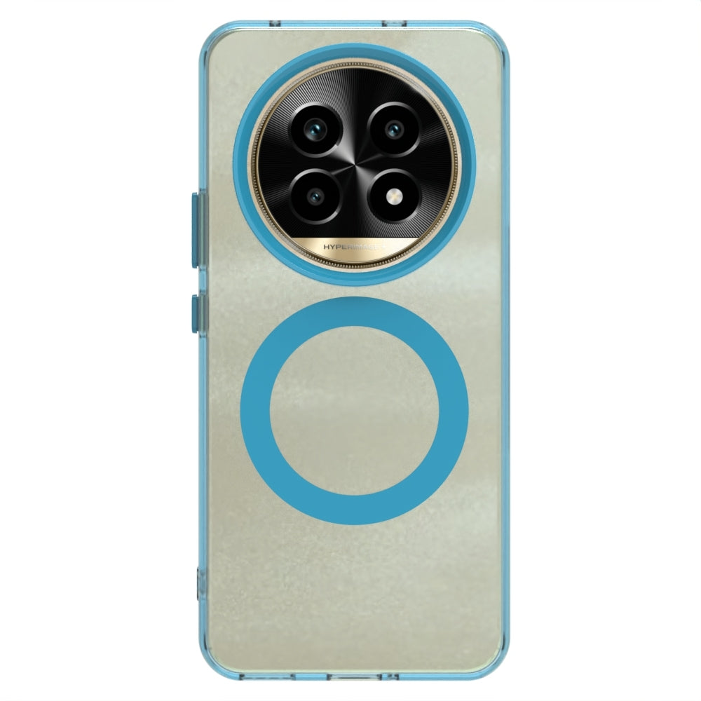 Realme 13 Pro 5G Durable MagSafe Phone Case - Hybrid TPU & PC Design, Lightweight & Stylish, Candy Colour, Wireless Charging Friendly