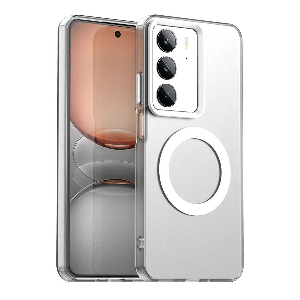 Realme C75 Durable MagSafe Phone Case - Hybrid TPU & PC Design, Lightweight & Stylish, Candy Colour, Wireless Charging Friendly