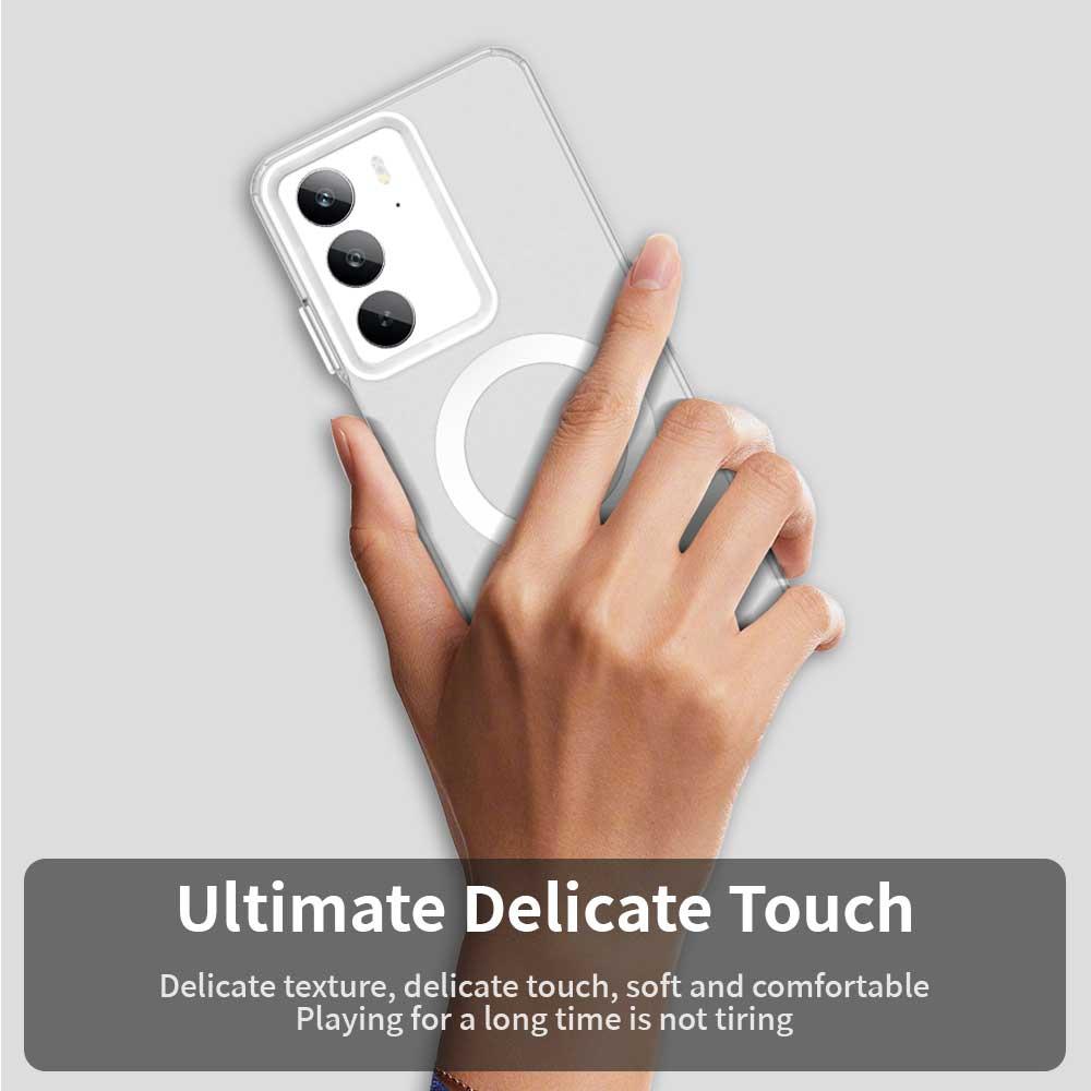 Realme C75 Durable MagSafe Phone Case - Hybrid TPU & PC Design, Lightweight & Stylish, Candy Colour, Wireless Charging Friendly
