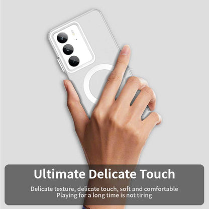 Realme C75 Durable MagSafe Phone Case - Hybrid TPU & PC Design, Lightweight & Stylish, Candy Colour, Wireless Charging Friendly