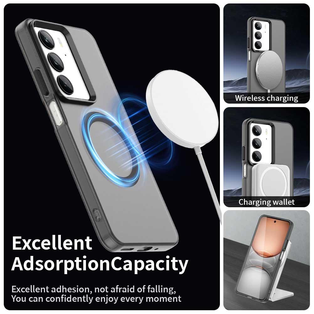 Realme C75 Durable MagSafe Phone Case - Hybrid TPU & PC Design, Lightweight & Stylish, Candy Colour, Wireless Charging Friendly