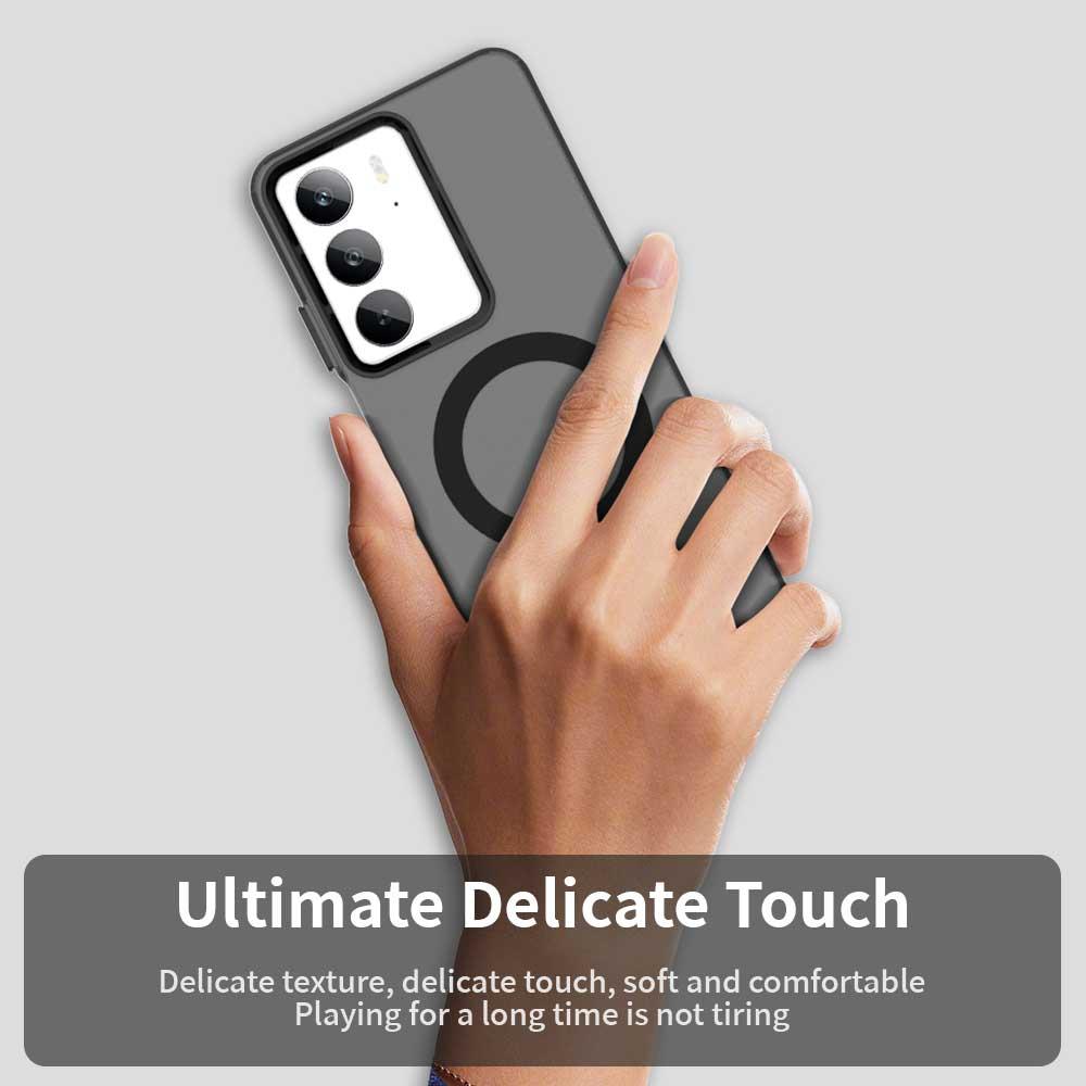 Realme C75 Durable MagSafe Phone Case - Hybrid TPU & PC Design, Lightweight & Stylish, Candy Colour, Wireless Charging Friendly