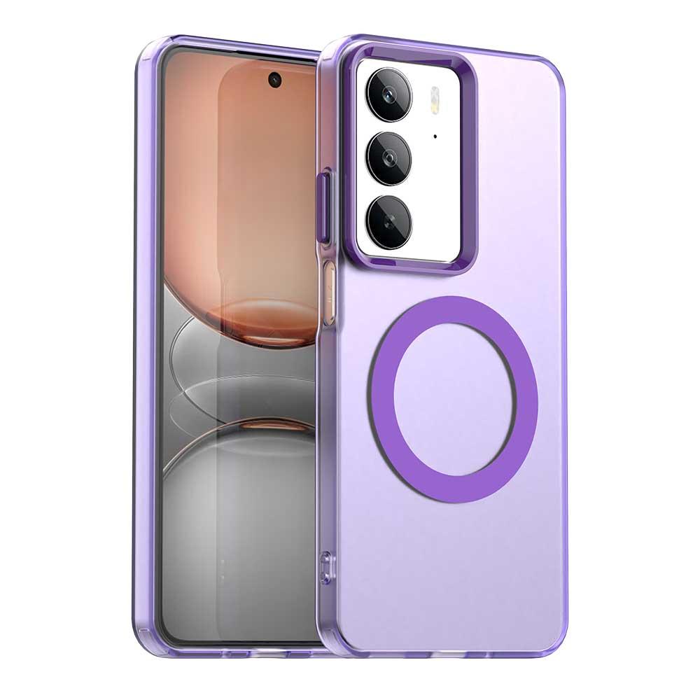 Realme C75 Durable MagSafe Phone Case - Hybrid TPU & PC Design, Lightweight & Stylish, Candy Colour, Wireless Charging Friendly