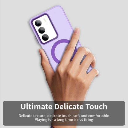 Realme C75 Durable MagSafe Phone Case - Hybrid TPU & PC Design, Lightweight & Stylish, Candy Colour, Wireless Charging Friendly