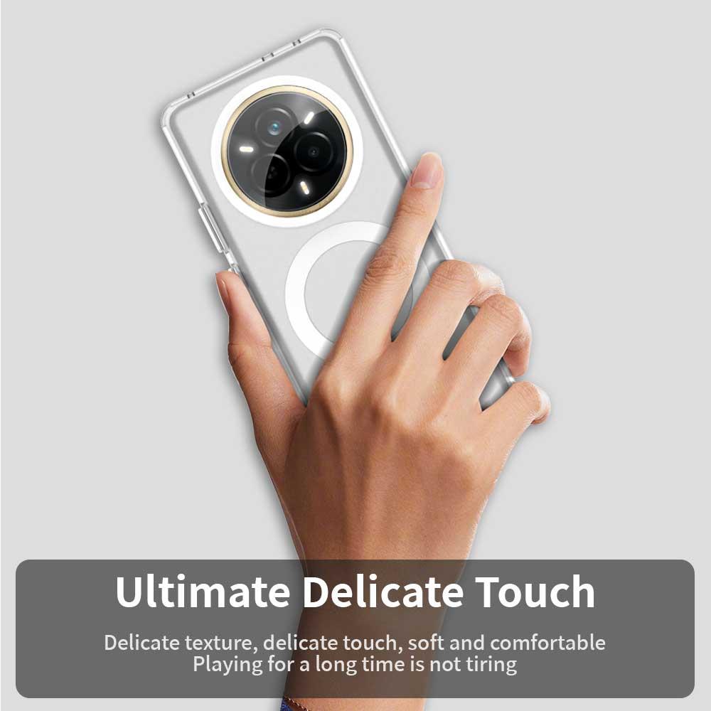 Realme 14 Pro 5G Durable MagSafe Phone Case - Hybrid TPU & PC Design, Lightweight & Stylish, Candy Colour, Wireless Charging Friendly