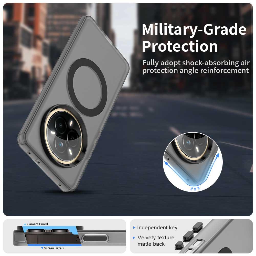 Realme 14 Pro 5G Durable MagSafe Phone Case - Hybrid TPU & PC Design, Lightweight & Stylish, Candy Colour, Wireless Charging Friendly