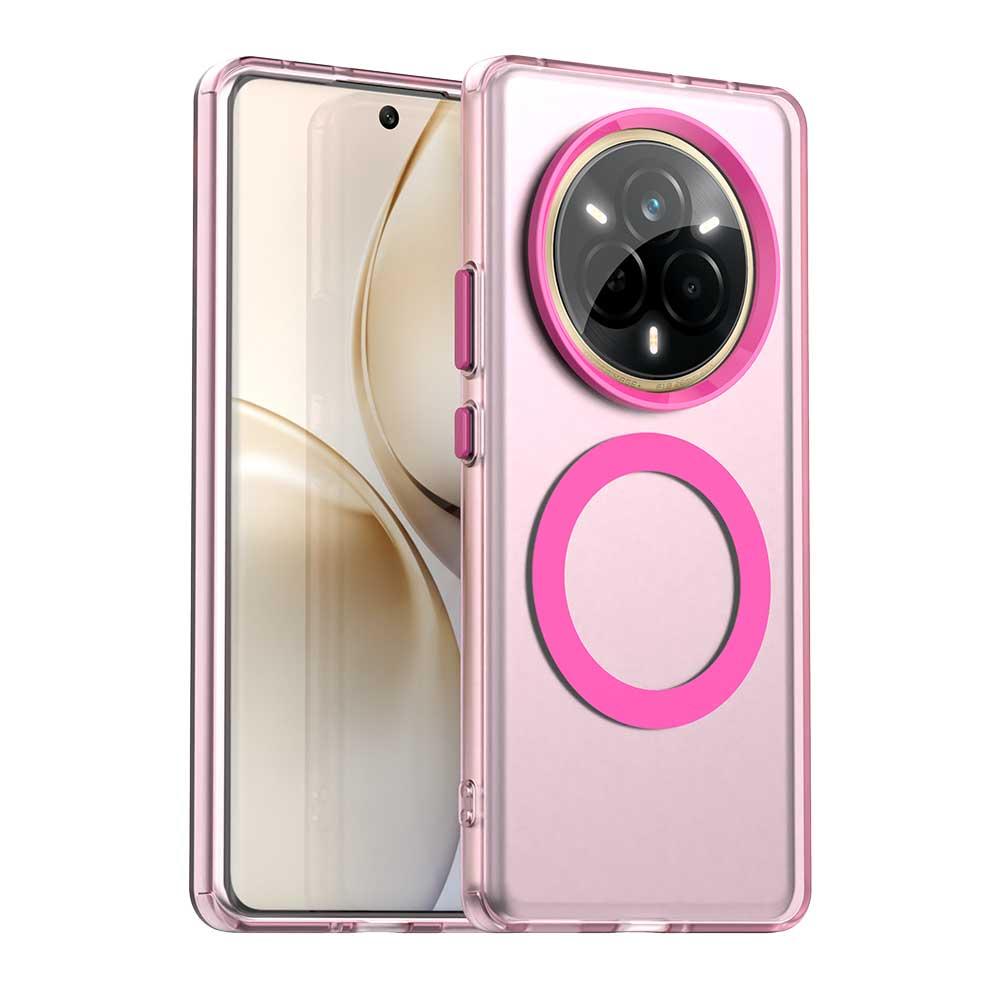 Realme 14 Pro 5G Durable MagSafe Phone Case - Hybrid TPU & PC Design, Lightweight & Stylish, Candy Colour, Wireless Charging Friendly