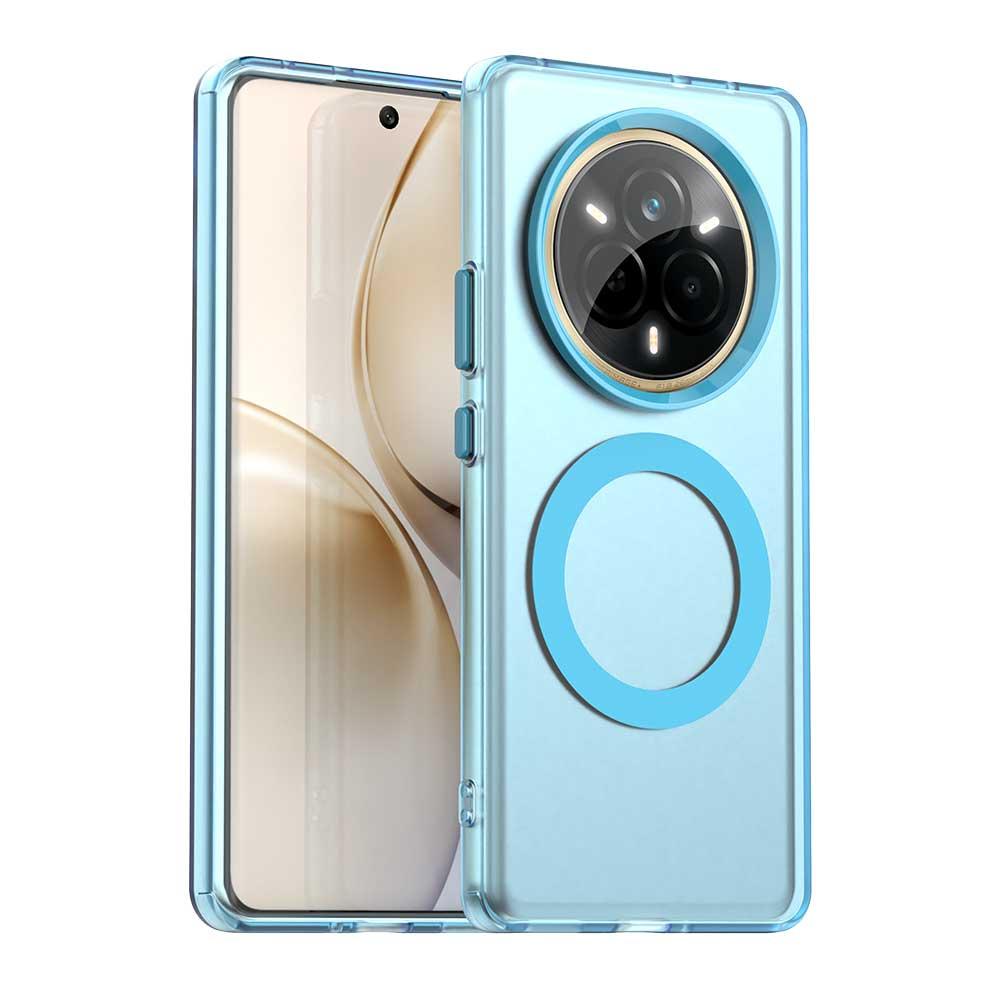 Realme 14 Pro 5G Durable MagSafe Phone Case - Hybrid TPU & PC Design, Lightweight & Stylish, Candy Colour, Wireless Charging Friendly