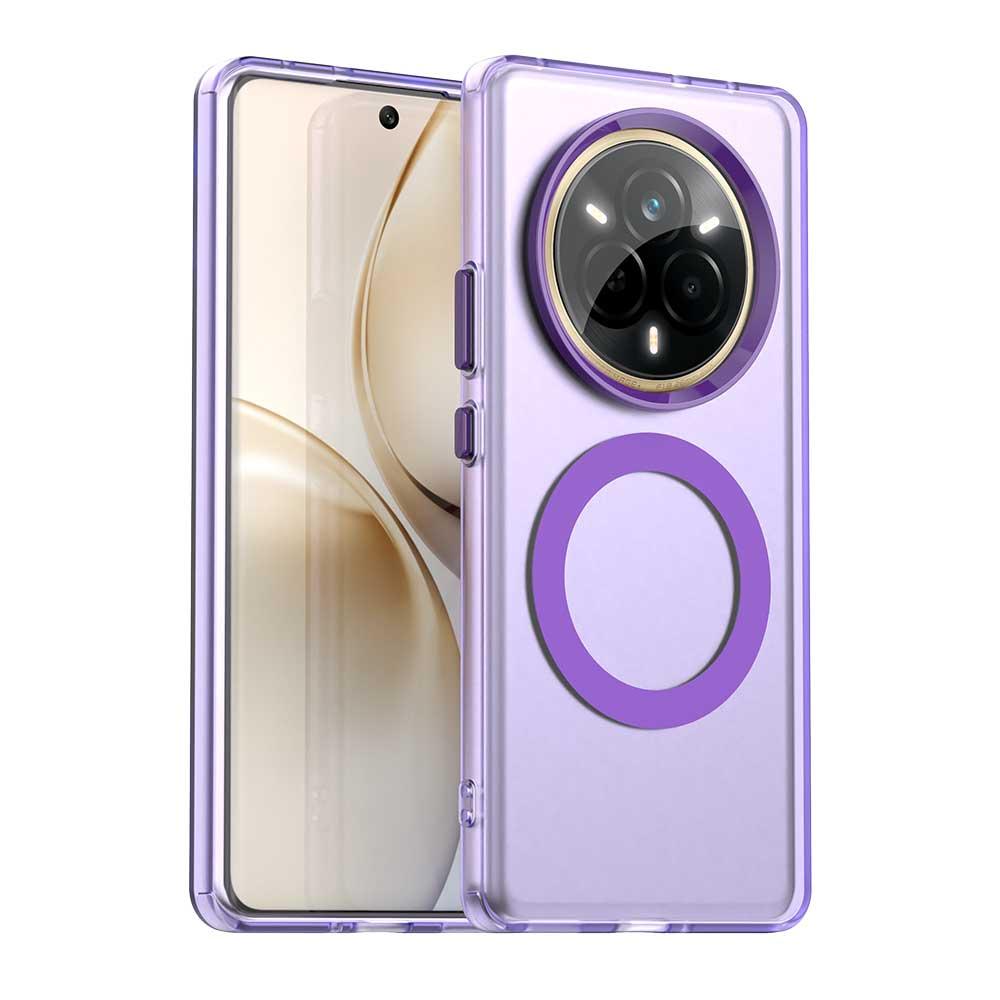 Realme 14 Pro 5G Durable MagSafe Phone Case - Hybrid TPU & PC Design, Lightweight & Stylish, Candy Colour, Wireless Charging Friendly
