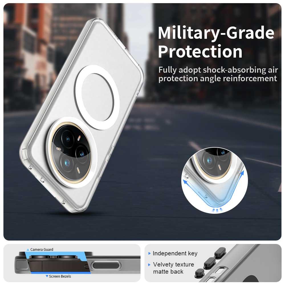 Realme 14 Pro+ 5G Durable MagSafe Phone Case - Hybrid TPU & PC Design, Lightweight & Stylish, Candy Colour, Wireless Charging Friendly