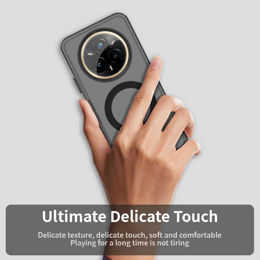 Realme 14 Pro+ 5G Durable MagSafe Phone Case - Hybrid TPU & PC Design, Lightweight & Stylish, Candy Colour, Wireless Charging Friendly