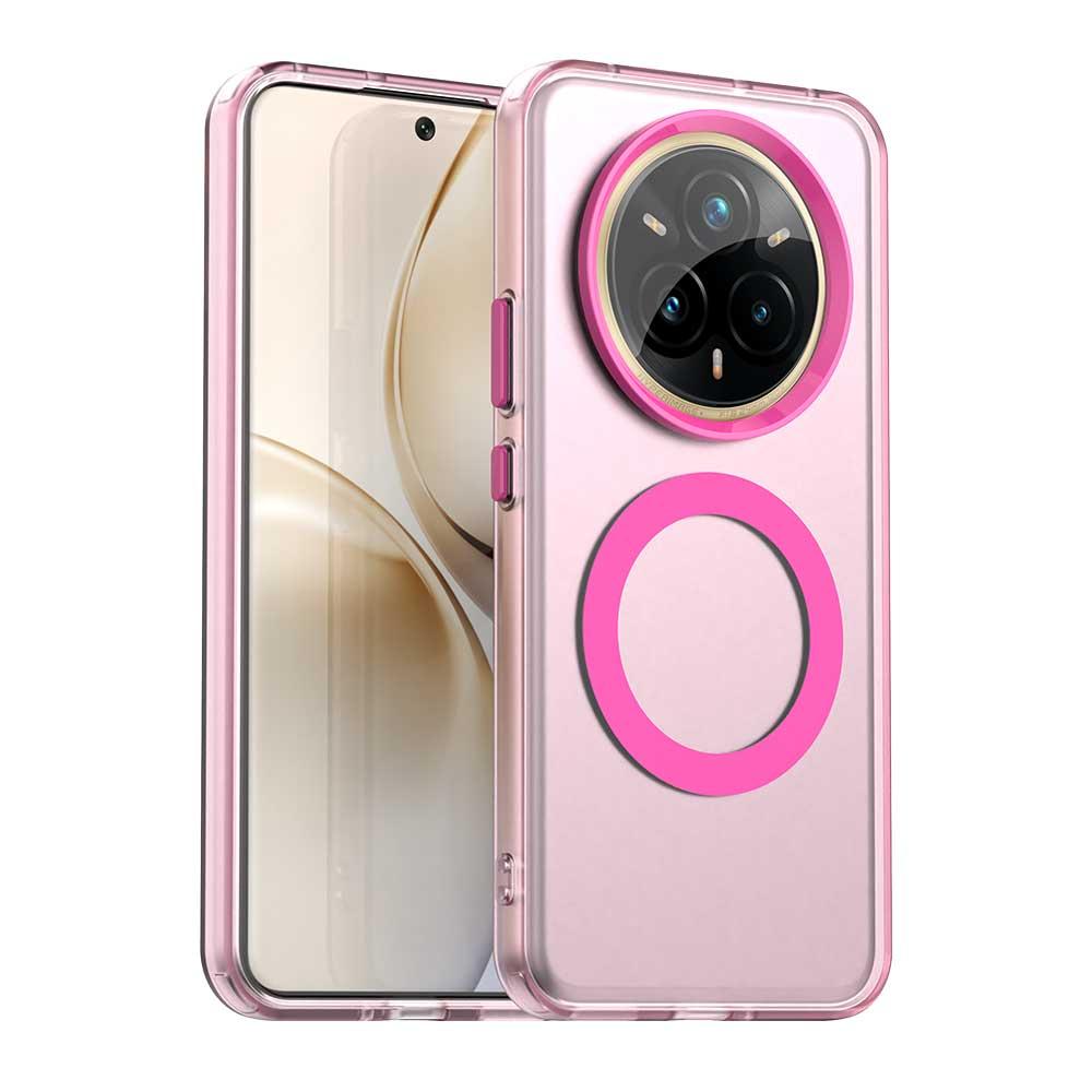 Realme 14 Pro+ 5G Durable MagSafe Phone Case - Hybrid TPU & PC Design, Lightweight & Stylish, Candy Colour, Wireless Charging Friendly