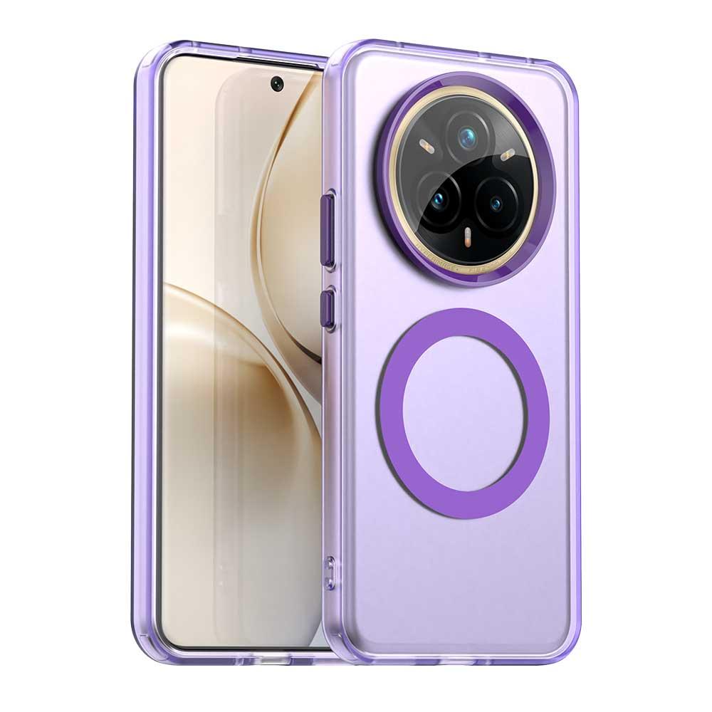 Realme 14 Pro+ 5G Durable MagSafe Phone Case - Hybrid TPU & PC Design, Lightweight & Stylish, Candy Colour, Wireless Charging Friendly