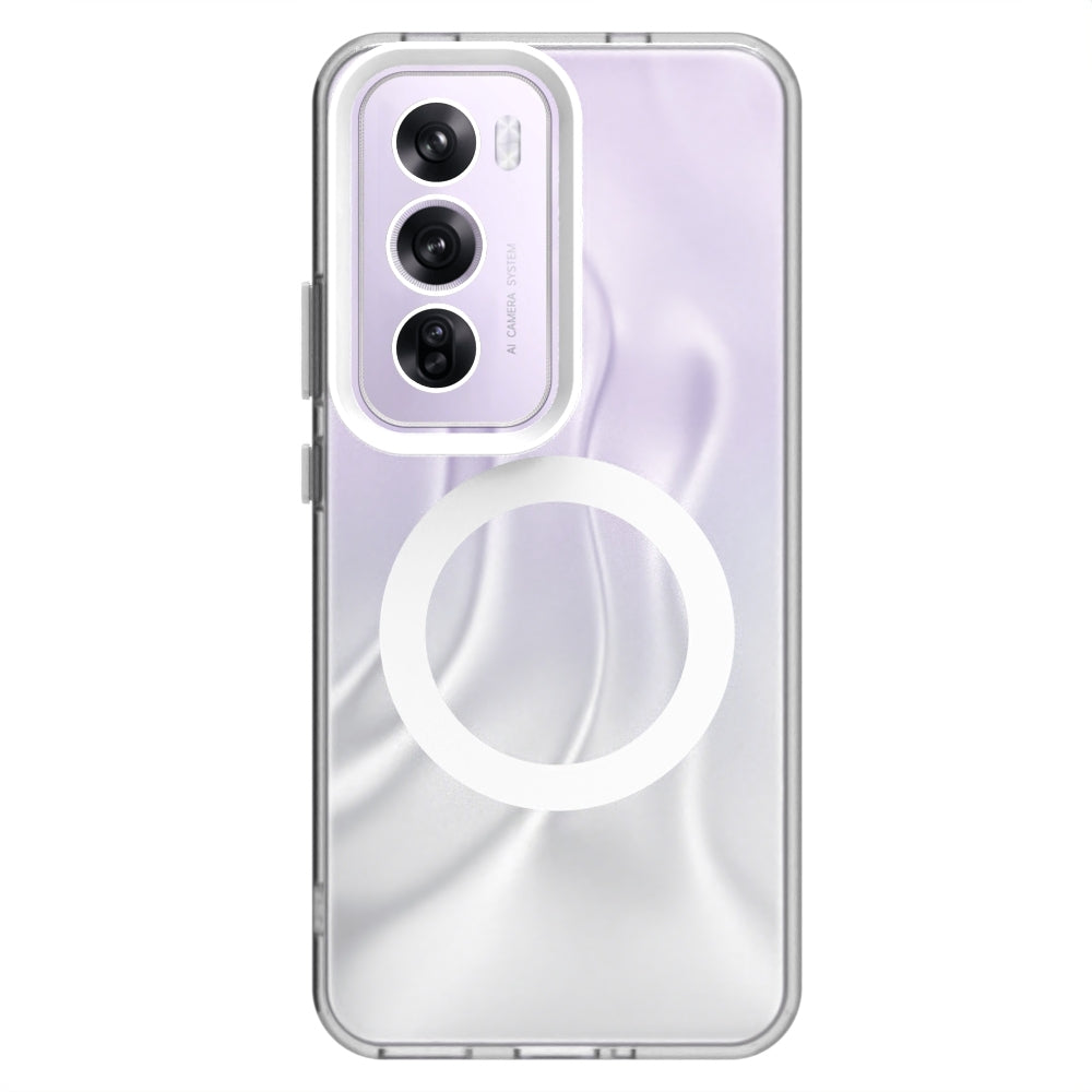 OPPO Reno12 Pro Global Durable MagSafe Phone Case - Hybrid TPU & PC Design, Lightweight & Stylish, Candy Colour, Wireless Charging Friendly