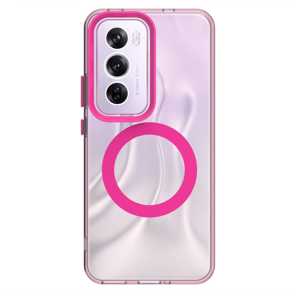 OPPO Reno12 Global Durable MagSafe Phone Case - Hybrid TPU & PC Design, Lightweight & Stylish, Candy Colour, Wireless Charging Friendly