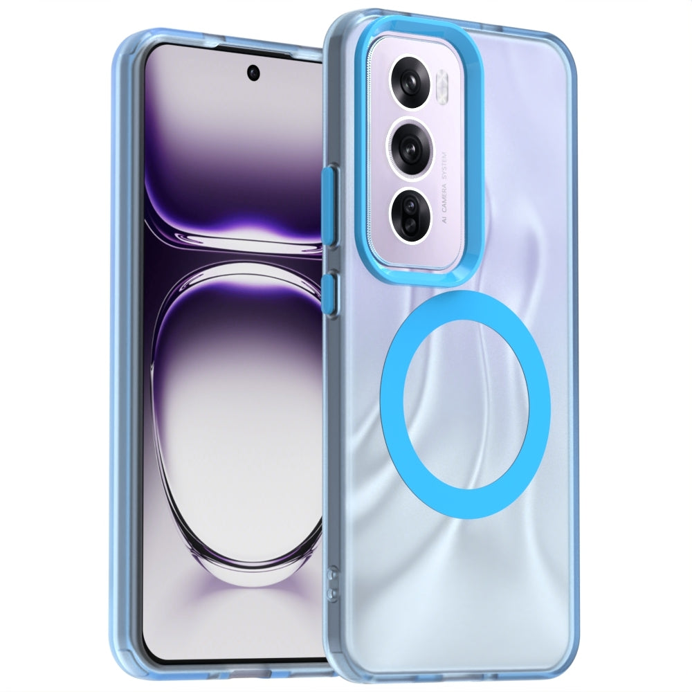 OPPO Reno12 Global Durable MagSafe Phone Case - Hybrid TPU & PC Design, Lightweight & Stylish, Candy Colour, Wireless Charging Friendly