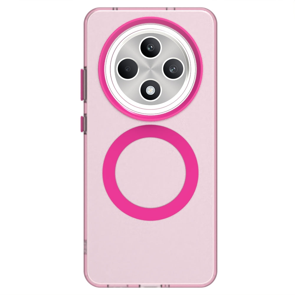 OPPO Reno12 F 4G Durable MagSafe Phone Case - Hybrid TPU & PC Design, Lightweight & Stylish, Candy Colour, Wireless Charging Friendly
