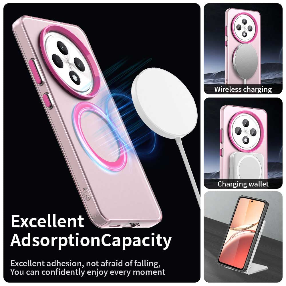 OPPO F27 5G Durable MagSafe Phone Case - Hybrid TPU & PC Design, Lightweight & Stylish, Candy Colour, Wireless Charging Friendly