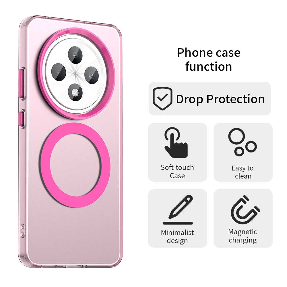 OPPO F27 5G Durable MagSafe Phone Case - Hybrid TPU & PC Design, Lightweight & Stylish, Candy Colour, Wireless Charging Friendly