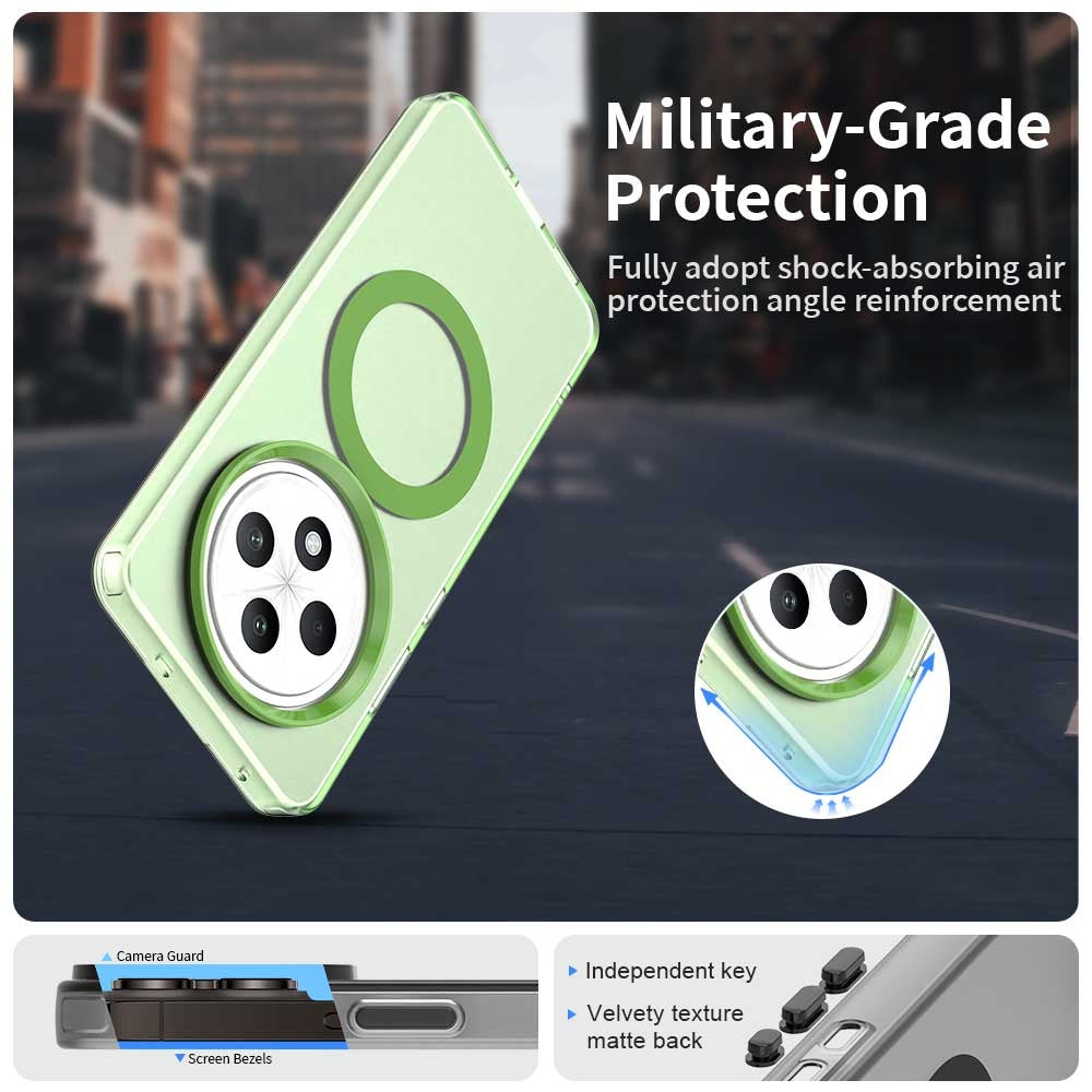 OPPO F27 5G Durable MagSafe Phone Case - Hybrid TPU & PC Design, Lightweight & Stylish, Candy Colour, Wireless Charging Friendly