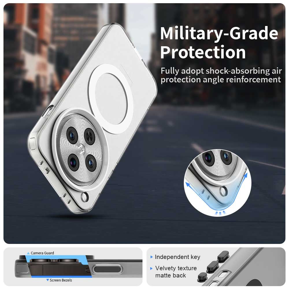 OPPO Find X8 5G Durable MagSafe Phone Case - Hybrid TPU & PC Design, Lightweight & Stylish, Candy Colour, Wireless Charging Friendly