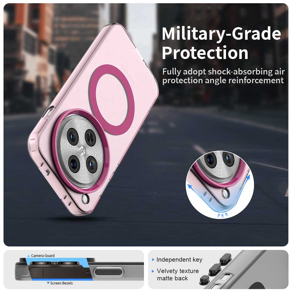 OPPO Find X8 5G Durable MagSafe Phone Case - Hybrid TPU & PC Design, Lightweight & Stylish, Candy Colour, Wireless Charging Friendly