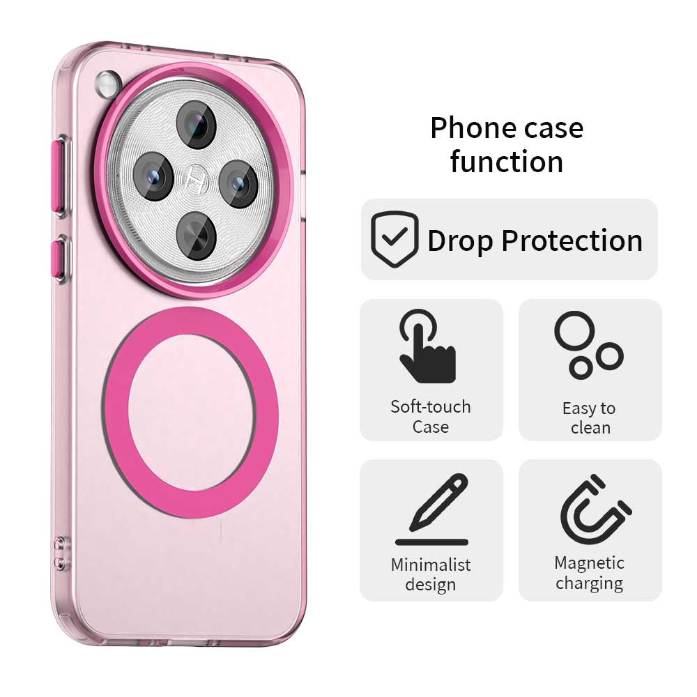 OPPO Find X8 5G Durable MagSafe Phone Case - Hybrid TPU & PC Design, Lightweight & Stylish, Candy Colour, Wireless Charging Friendly