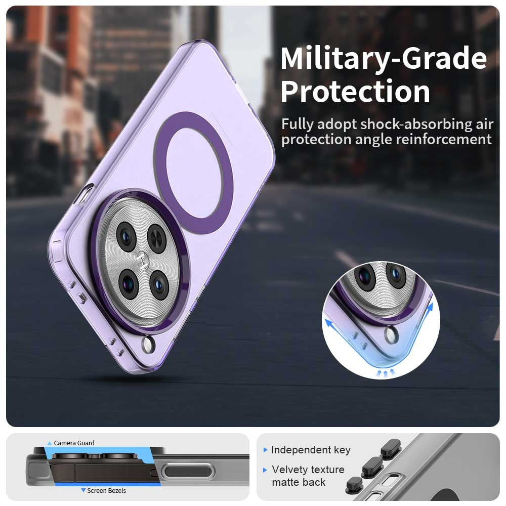 OPPO Find X8 Pro 5G Durable MagSafe Phone Case - Hybrid TPU & PC Design, Lightweight & Stylish, Candy Colour, Wireless Charging Friendly