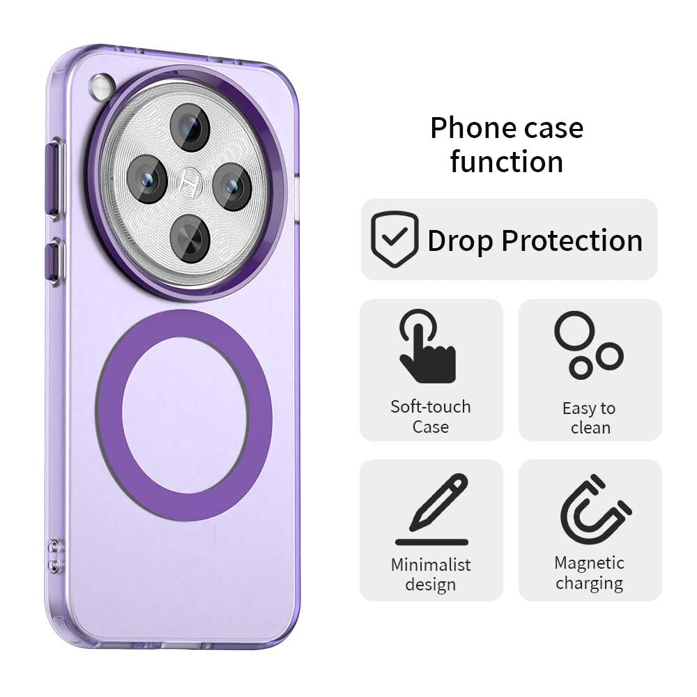 OPPO Find X8 Pro 5G Durable MagSafe Phone Case - Hybrid TPU & PC Design, Lightweight & Stylish, Candy Colour, Wireless Charging Friendly