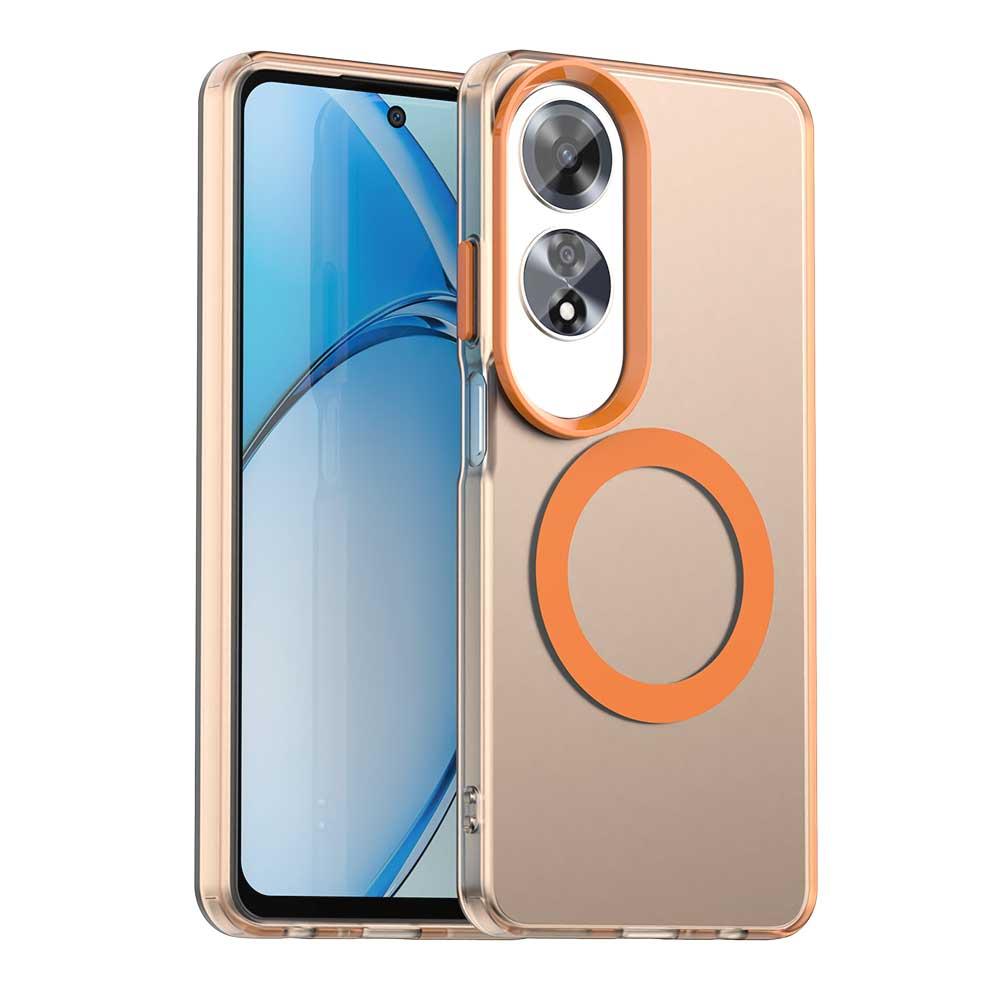 OPPO A60 Global Durable MagSafe Phone Case - Hybrid TPU & PC Design, Lightweight & Stylish, Candy Colour, Wireless Charging Friendly