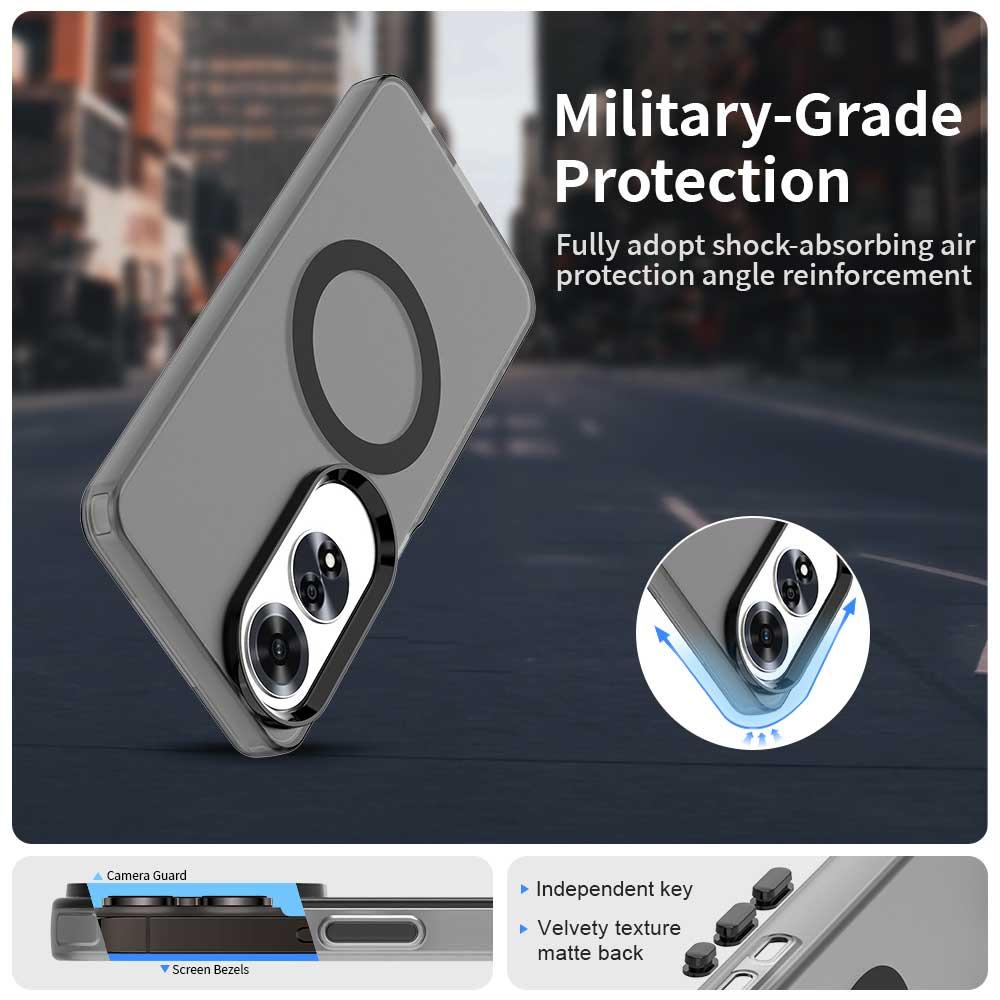 OPPO A60 Global Durable MagSafe Phone Case - Hybrid TPU & PC Design, Lightweight & Stylish, Candy Colour, Wireless Charging Friendly