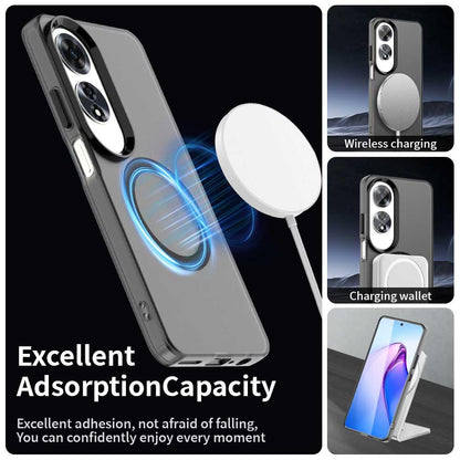 OPPO A60 Global Durable MagSafe Phone Case - Hybrid TPU & PC Design, Lightweight & Stylish, Candy Colour, Wireless Charging Friendly
