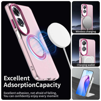 OPPO A60 Global Durable MagSafe Phone Case - Hybrid TPU & PC Design, Lightweight & Stylish, Candy Colour, Wireless Charging Friendly