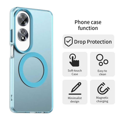 OPPO A60 Global Durable MagSafe Phone Case - Hybrid TPU & PC Design, Lightweight & Stylish, Candy Colour, Wireless Charging Friendly
