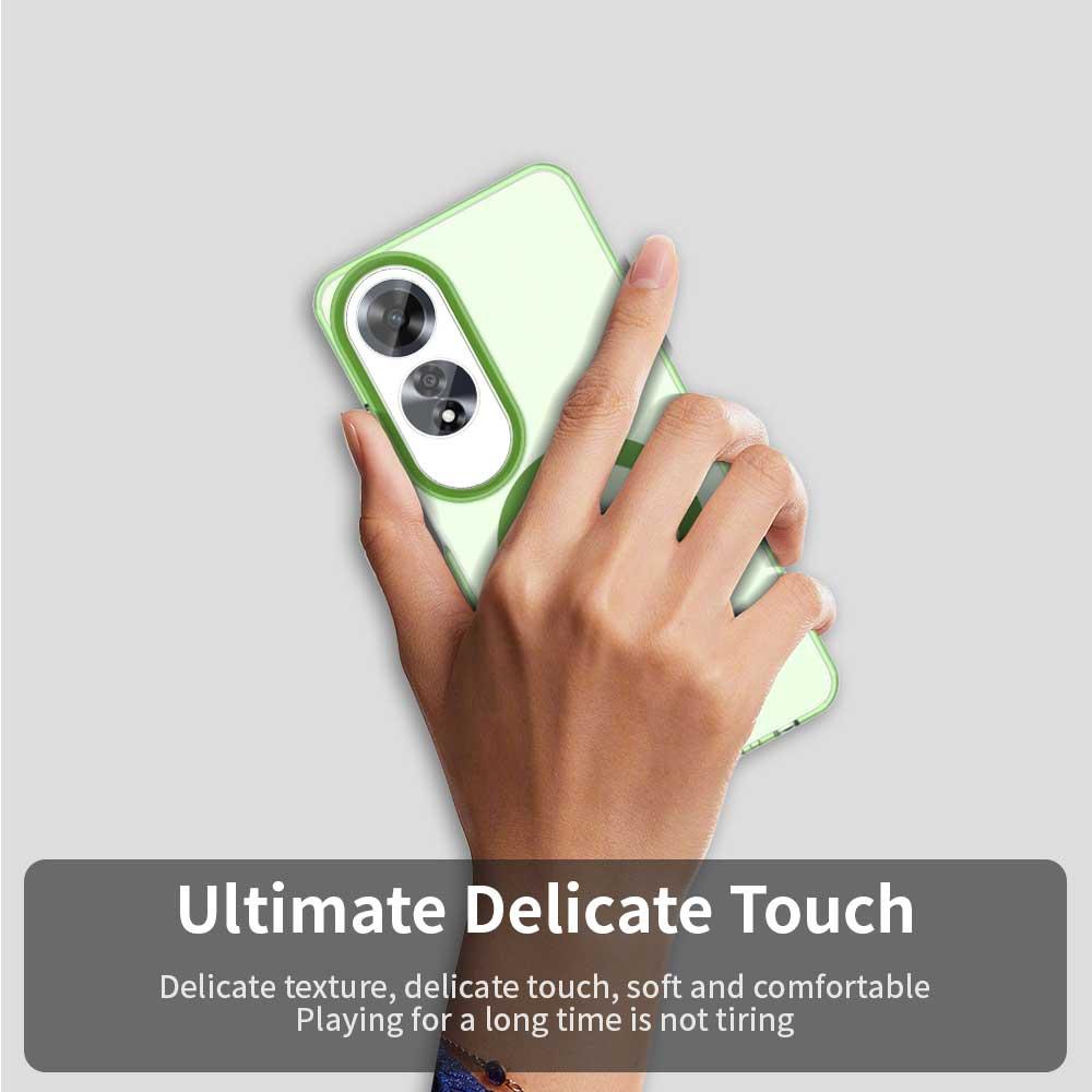 OPPO A60 Global Durable MagSafe Phone Case - Hybrid TPU & PC Design, Lightweight & Stylish, Candy Colour, Wireless Charging Friendly